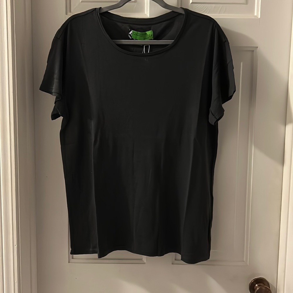 NWT FREE PEOPLE X SANDRINE ROSE CHARBON TEE M/L
